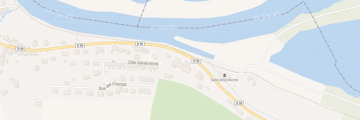 Plan du 14 Rte de Pont St Vincent à Sexey-aux-Forges