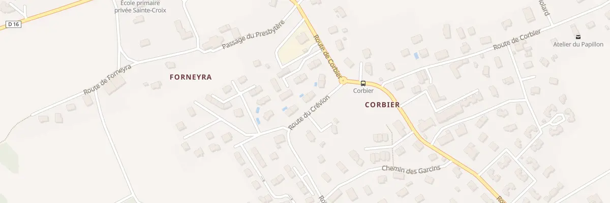 Plan du 10 Rte du Crévion à Chavanod