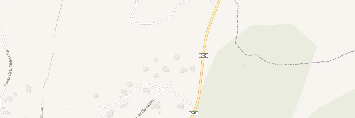 Plan du 5001 Clauseron à Châteauvieux