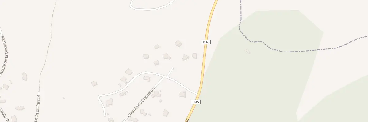Plan du 869 Rte de Gap à Châteauvieux