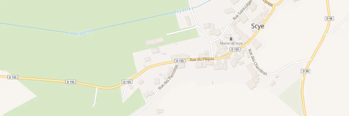 Plan du 4 Rue du Paquis à Scye