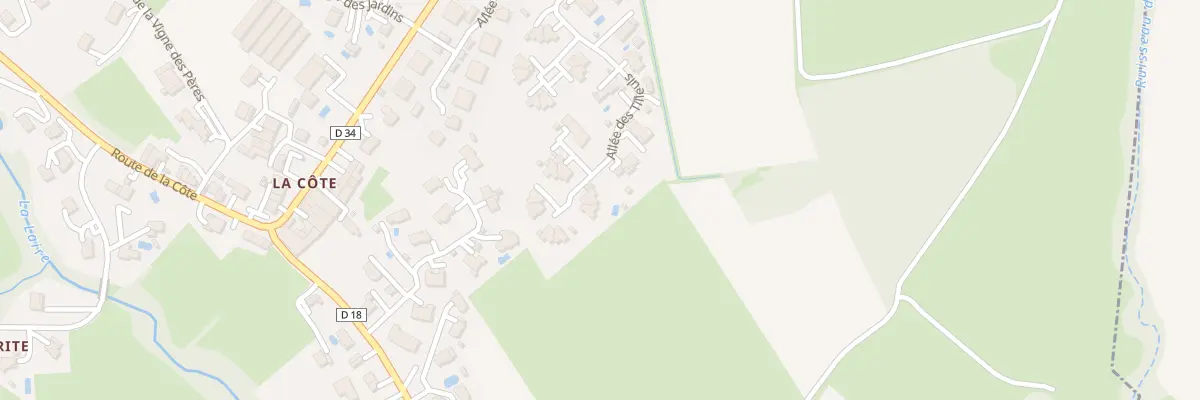Plan du 361 All des Tilleuls à Viry