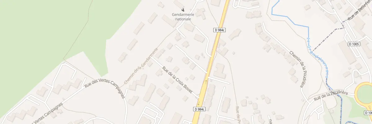 Plan du 532T Av Francis Blanchard à Gex