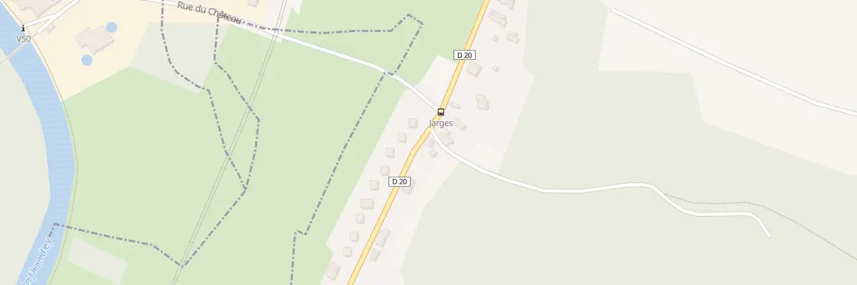 Plan du 20 Rue du Fer a Cheval à Amoncourt