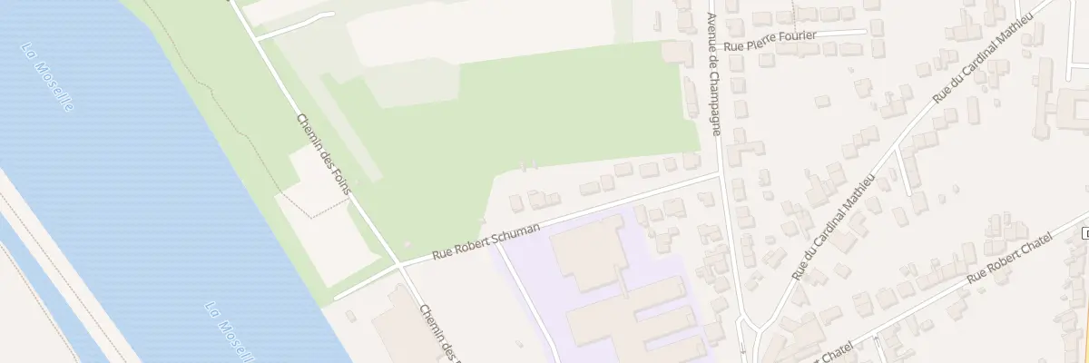 Plan du 136 Rue Robert Schuman à Pont-à-Mousson
