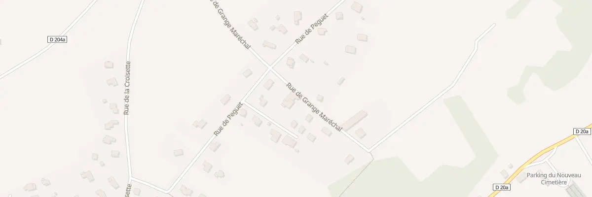 Plan du 442 Rue de Grange Maréchal à Sainte-Hélène-du-Lac
