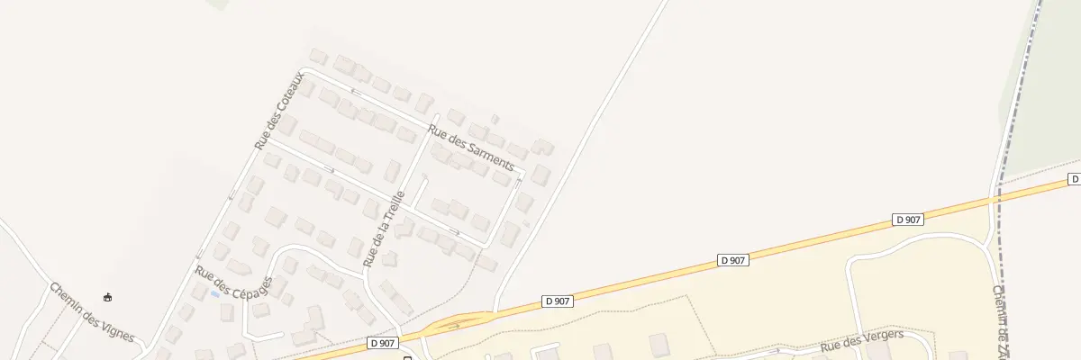 Plan du 8 Rue du Pressoir à Saizerais