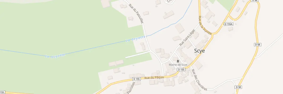 Plan du 5 Rue du Patouillet à Scye