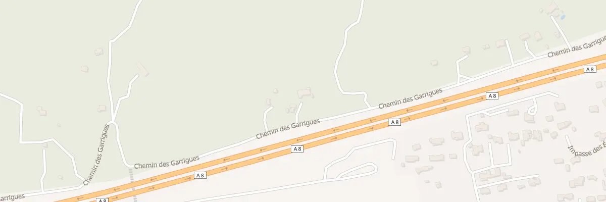 Plan du 9004 Les Adrets à Brignoles