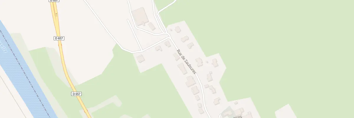 Plan du 20 Rue de Saulxures à Vittonville