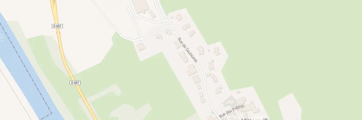 Plan du 18 Rue de Saulxures à Vittonville