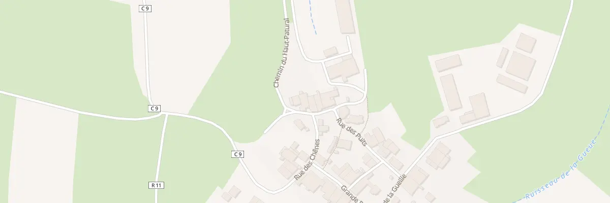 Plan du 14 Rue des Puits à Fraisnes-en-Saintois