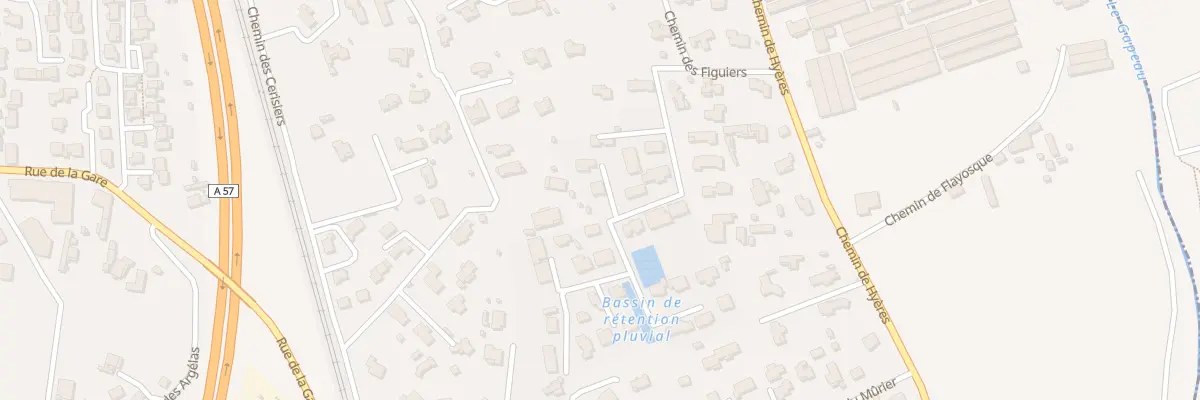 Plan du 130 Rue de la Pépinière à La Farlède