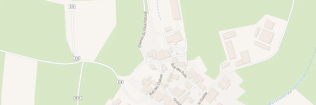 Plan du 12 Rue des Puits à Fraisnes-en-Saintois