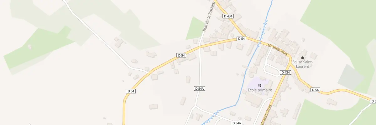 Plan du 11 Rue de Chaniveau à Amance