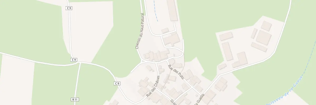 Plan du 10 Rue des Puits à Fraisnes-en-Saintois