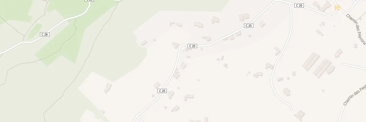 Plan du 1445 Che du Canebas à Carqueiranne