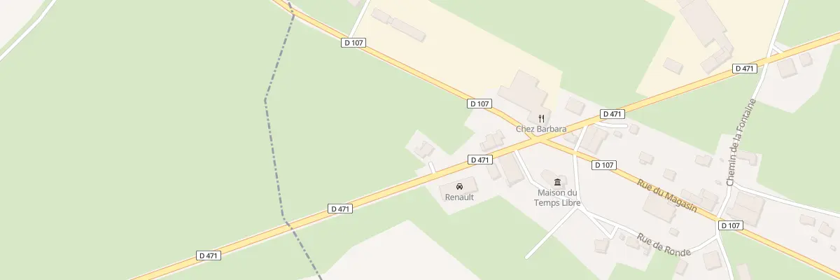 Plan du 6 Rue des Tourbières à Censeau