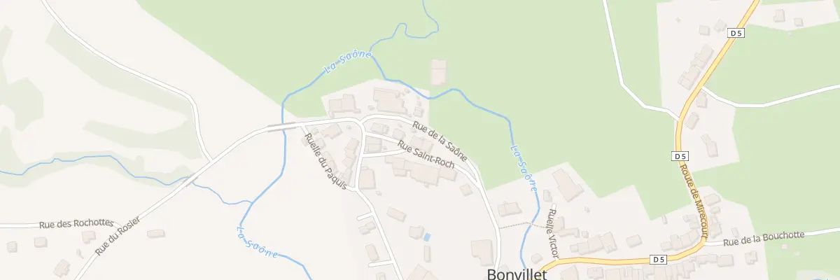 Plan du 70 Rue St Roch à Bonvillet