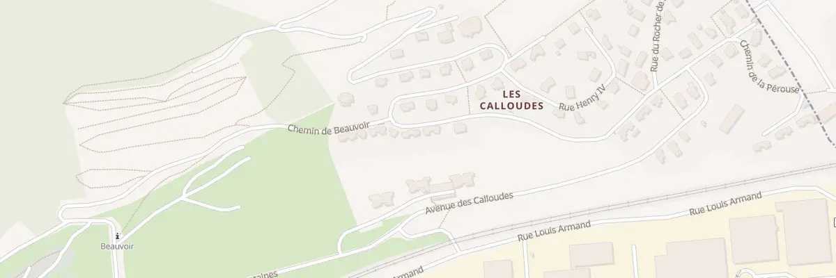 Plan du 805 Av des Calloudes à Montmélian