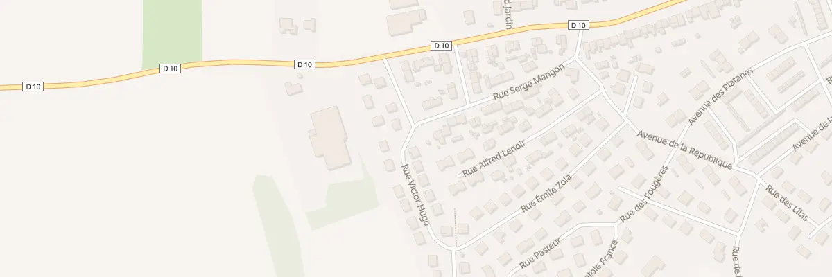 Plan du 1 Rue Victor Hugo à Dieulouard