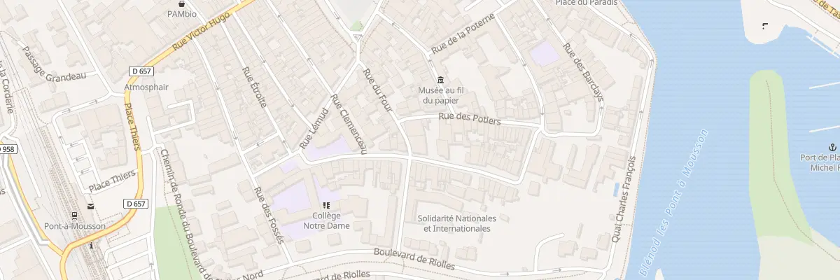 Plan du 11 Rue du Four à Pont-à-Mousson