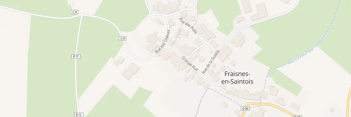 Plan du 17 Gr Grande Rue à Fraisnes-en-Saintois