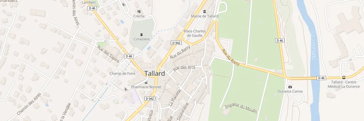 Plan du 10 Rue des Etapes à Tallard