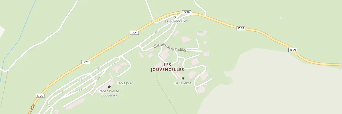 Plan du 90 Che de la Halle à Prémanon
