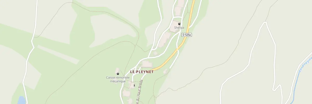 Plan du 1858 Rte du Haut-Bréda au Haut-Bréda