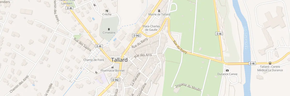 Plan du 16 Rue des Etapes à Tallard