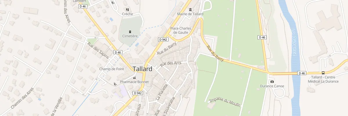 Plan du 5042 Rue des Arcs à Tallard