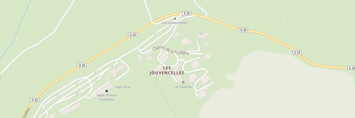 Plan du 115 Che de la Halle à Prémanon