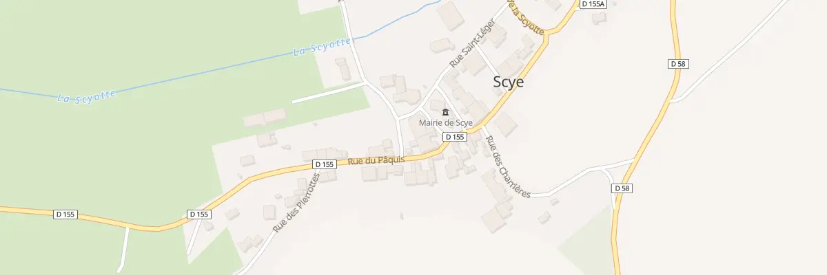 Plan du 7 Pl de la Fontaine à Scye