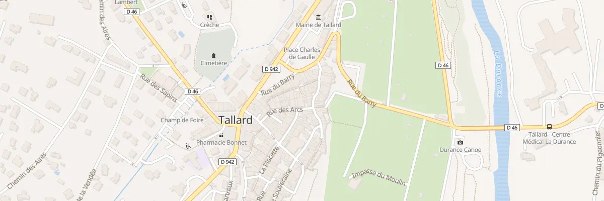 Plan du 15 Rue des Arcs à Tallard