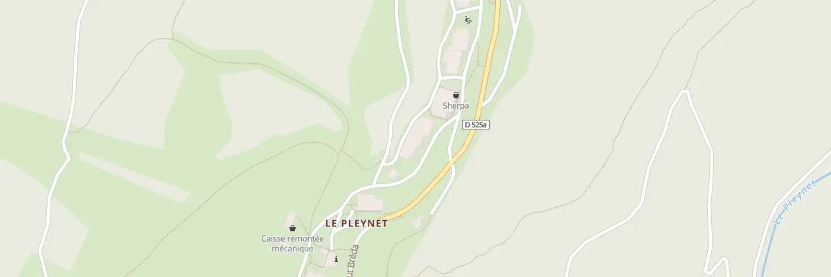 Plan du 1850 Rte du Haut-Bréda au Haut-Bréda