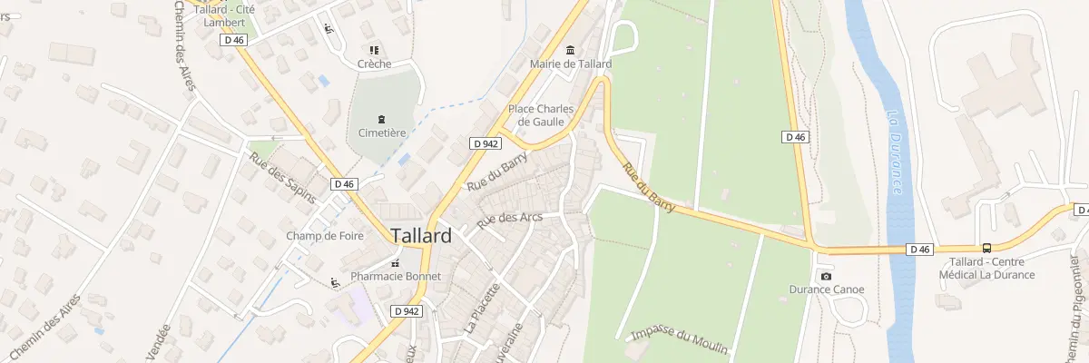 Plan du 26 Rue des Etapes à Tallard