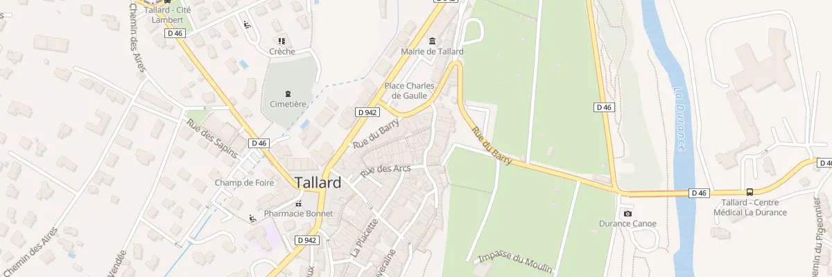 Plan du 28 Rue des Etapes à Tallard