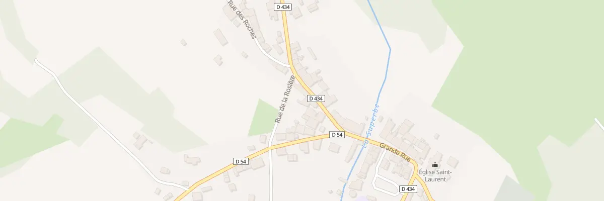 Plan du 1 Rue du Grand Pre à Amance