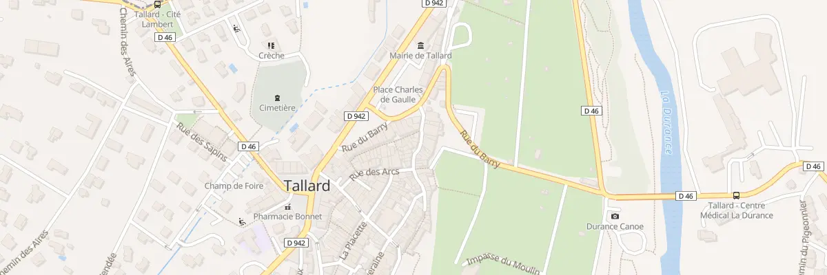 Plan du 34 Rue des Etapes à Tallard