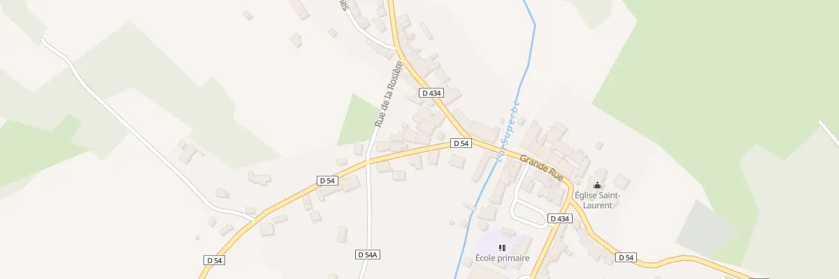 Plan du 12 Rue de Chaniveau à Amance