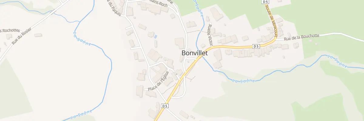 Plan du 31 Rue de la Saône à Bonvillet
