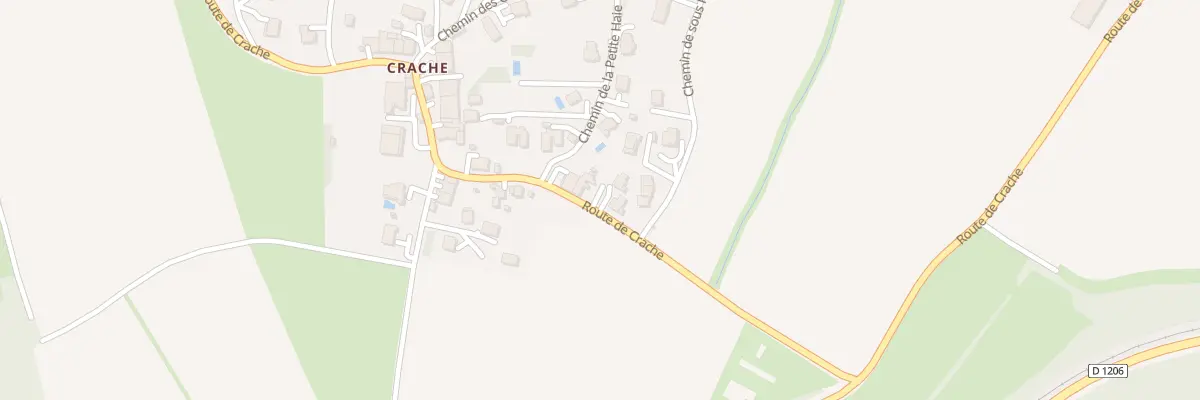 Plan du 880B Rte de Crache à Saint-Julien-en-Genevois