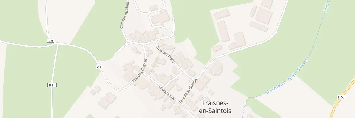 Plan du 4 Rue des Puits à Fraisnes-en-Saintois