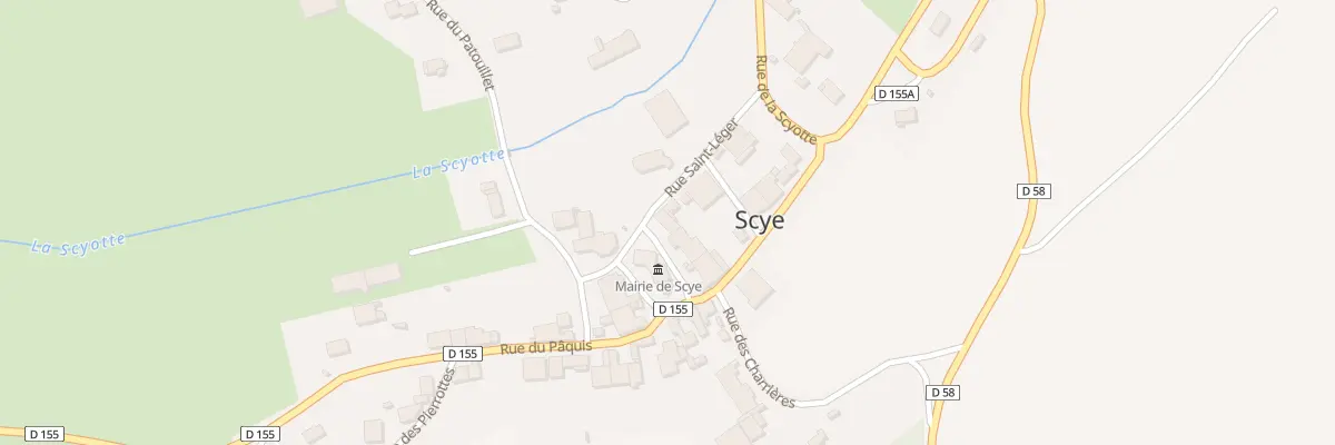 Plan du 8 Pl de la Fontaine à Scye