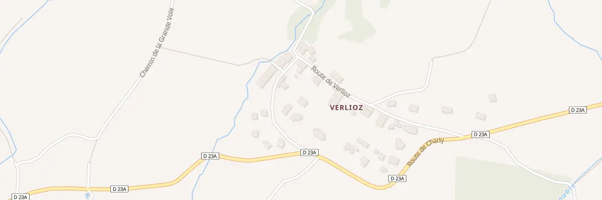 Plan du 5225 Sous Verlioz à Cernex