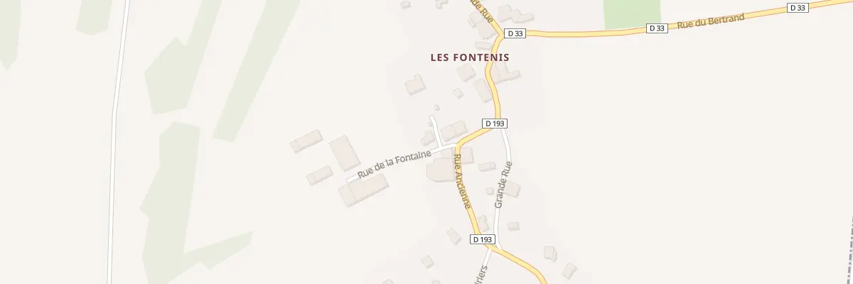 Plan du 2 Rue de la Fontaine à Rioz