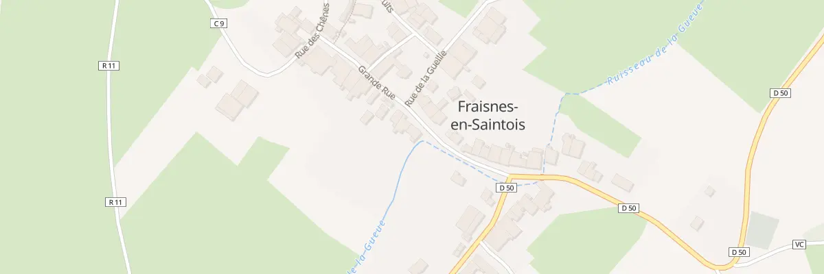 Plan du 5 Grande Rue à Fraisnes-en-Saintois