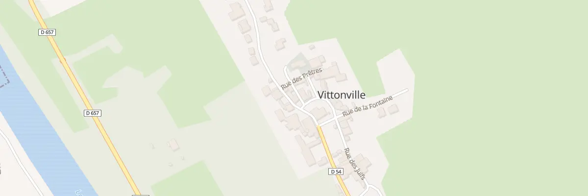Plan du 5007 Rue de Saulxures à Vittonville