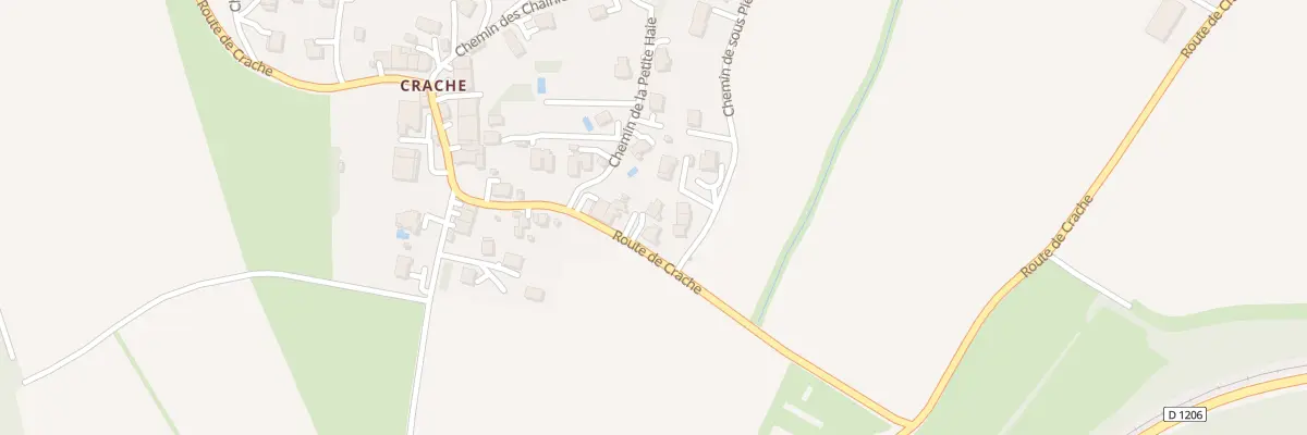 Plan du 860 Rte de Crache à Saint-Julien-en-Genevois